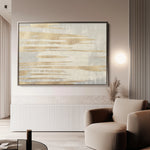 Abstract 032 Canvas Art 18" x 24" / 45 x 60 cm / Black