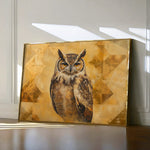 Animals 032 Canvas Art 18" x 24" / 45 x 60 cm / Black