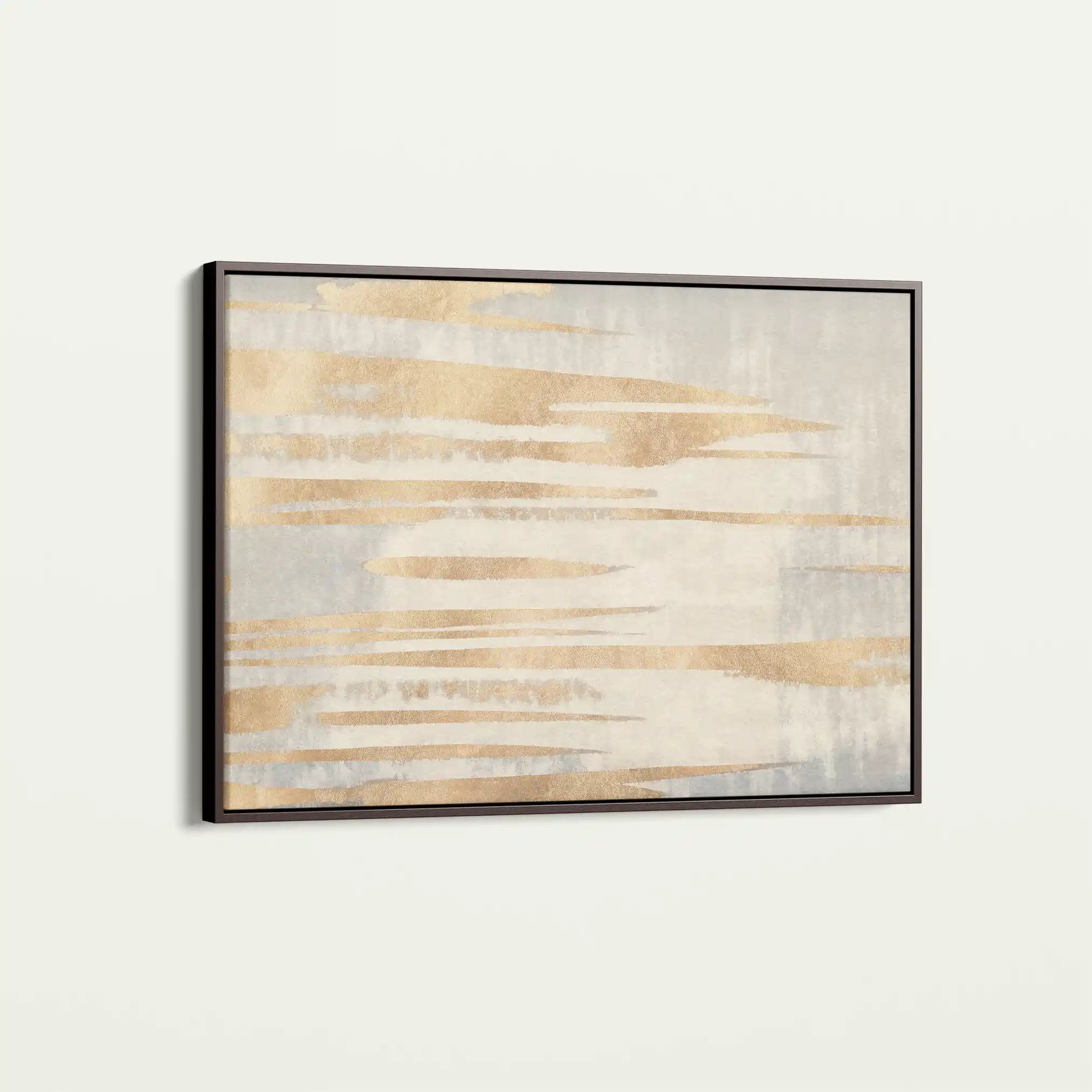 Abstract 032 Canvas Art 60 x 40 cm / Black