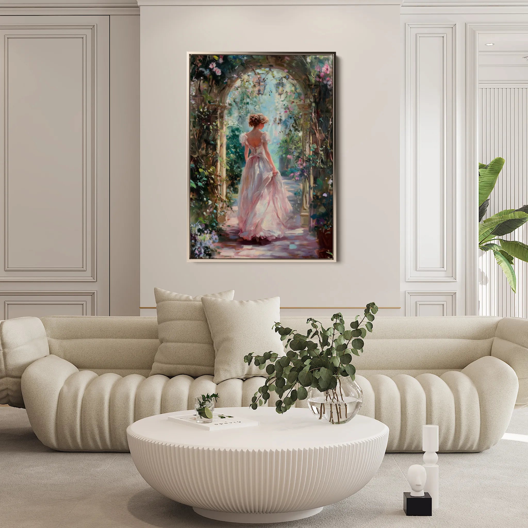 Classic 032 Canvas Art 18" x 24" / 45 x 60 cm / Black