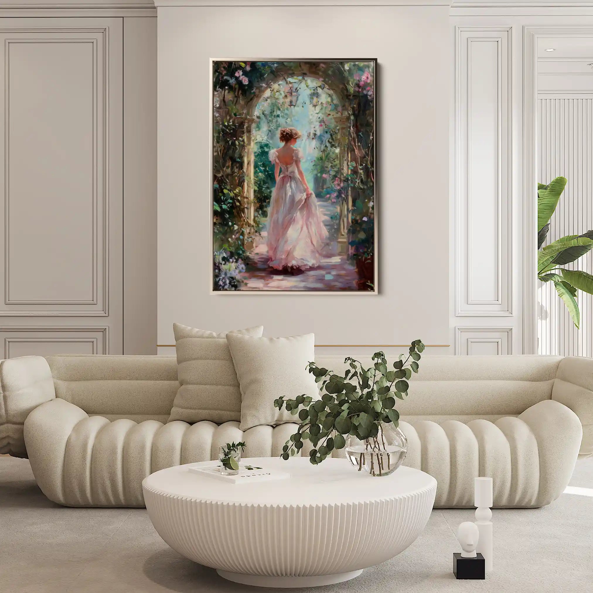 Classic 032 Canvas Art 60 x 40 cm / Black