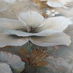 Floral 032 Canvas Art 60 x 40 cm / Black