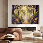 Landscape 032 Canvas Art 18" x 24" / 45 x 60 cm / Black