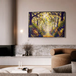 Landscape 032 Canvas Art 18" x 24" / 45 x 60 cm / Black