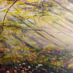 Landscape 032 Canvas Art 18" x 24" / 45 x 60 cm / Black
