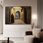 Orientalist 032 Canvas Art 18" x 24" / 45 x 60 cm / Black