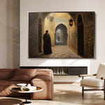 Orientalist 032 Canvas Art 18" x 24" / 45 x 60 cm / Black