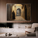 Orientalist 032 Canvas Art 18" x 24" / 45 x 60 cm / Black