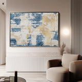 Abstract 033 Canvas Art 18" x 24" / 45 x 60 cm / Black