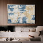 Abstract 033 Canvas Art 18" x 24" / 45 x 60 cm / Black