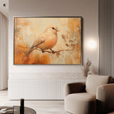 Animals 033 Canvas Art 18" x 24" / 45 x 60 cm / Black