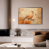 Animals 033 Canvas Art 18" x 24" / 45 x 60 cm / Black