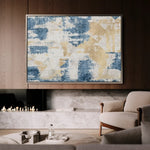 Abstract 033 Canvas Art 60 x 40 cm / Black