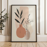 Boho 033 Canvas Art 18" x 24" / 45 x 60 cm / Black