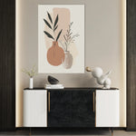 Boho 033 Canvas Art 18" x 24" / 45 x 60 cm / Black