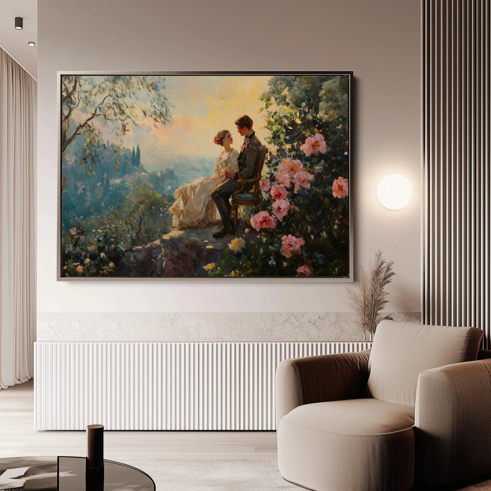 Classic 033 Canvas Art 18" x 24" / 45 x 60 cm / Black