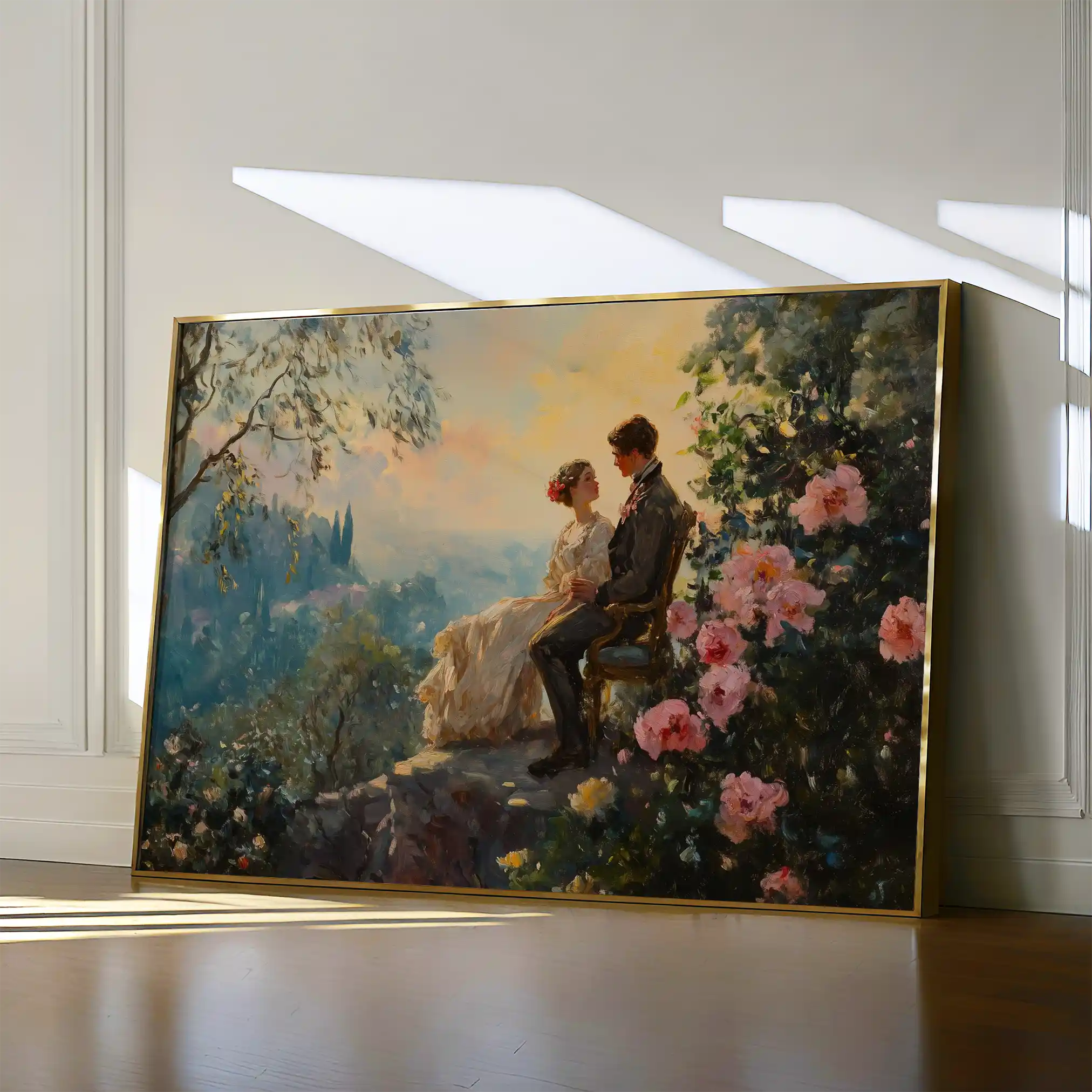 Classic 033 Canvas Art 18" x 24" / 45 x 60 cm / Black