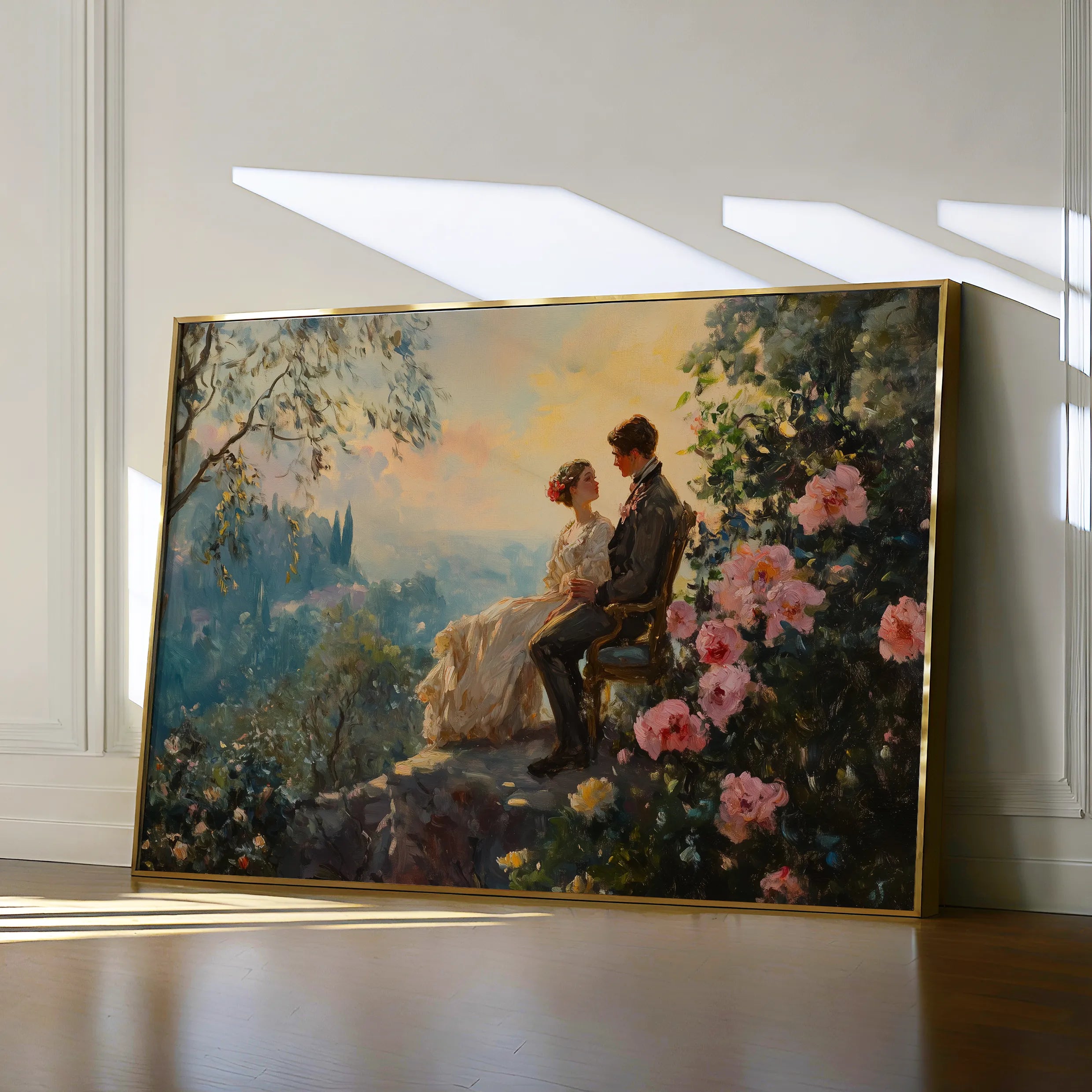 Classic 033 Canvas Art 18" x 24" / 45 x 60 cm / Black