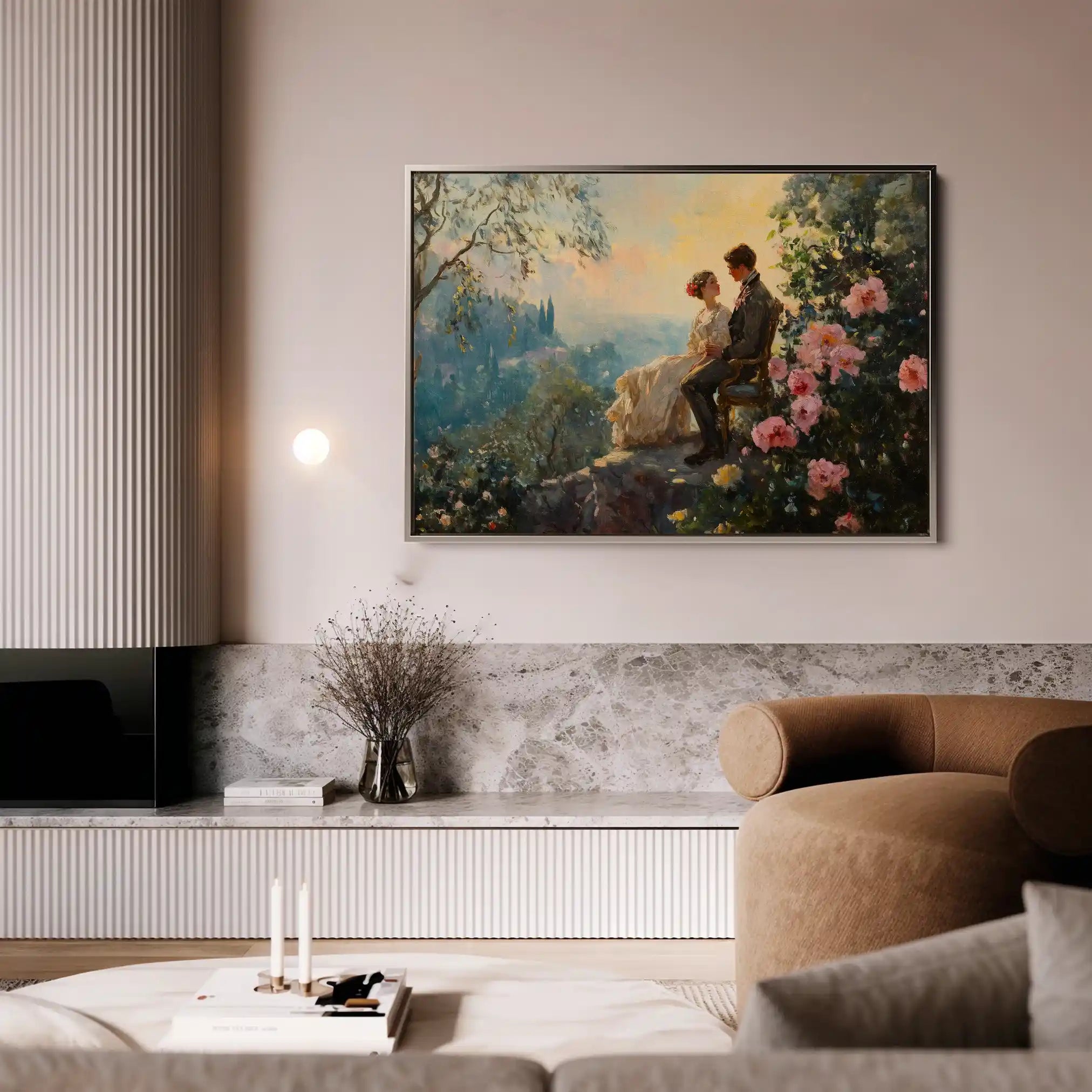 Classic 033 Canvas Art 18" x 24" / 45 x 60 cm / Black