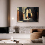 Orientalist 033 Canvas Art 18" x 24" / 45 x 60 cm / Black