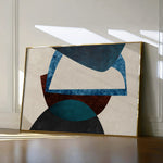 Abstract 034 Canvas Art 18" x 24" / 45 x 60 cm / Black
