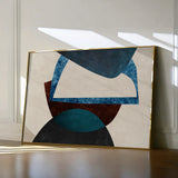 Abstract 034 Canvas Art 18" x 24" / 45 x 60 cm / Black