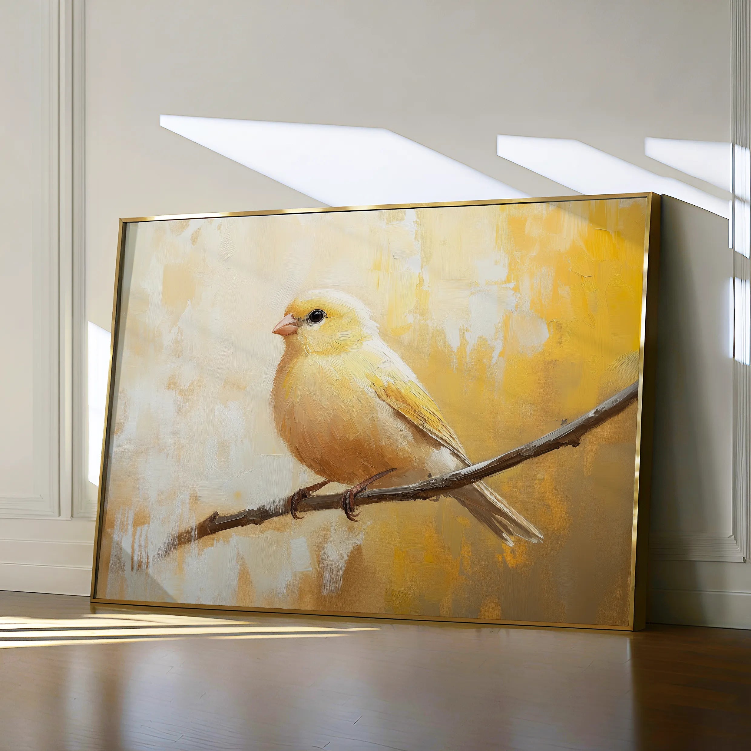 Animals 034 Canvas Art 18" x 24" / 45 x 60 cm / Black