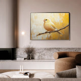 Animals 034 Canvas Art 18" x 24" / 45 x 60 cm / Black