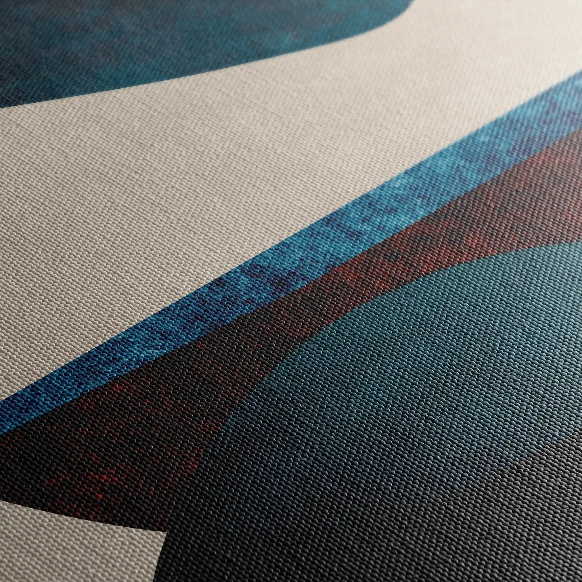 Abstract 034 Canvas Art 60 x 40 cm / Black