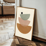 Boho 034 Canvas Art 18" x 24" / 45 x 60 cm / Black
