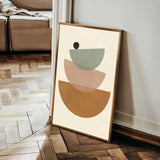 Boho 034 Canvas Art 18" x 24" / 45 x 60 cm / Black
