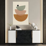 Boho 034 Canvas Art 18" x 24" / 45 x 60 cm / Black
