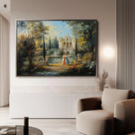 Classic 034 Canvas Art 18" x 24" / 45 x 60 cm / Black