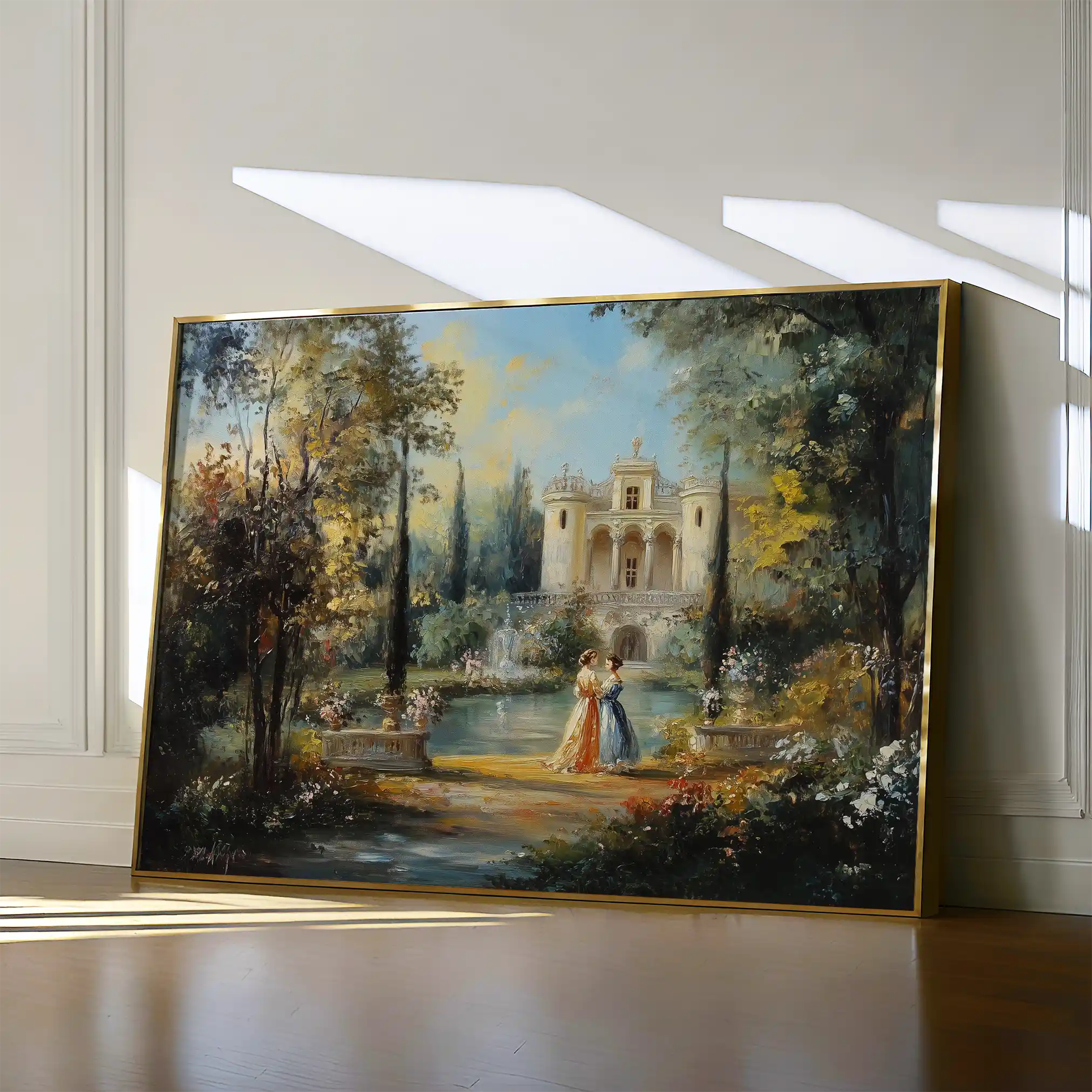 Classic 034 Canvas Art 18" x 24" / 45 x 60 cm / Black