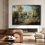 Classic 034 Canvas Art 18" x 24" / 45 x 60 cm / Black