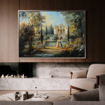 Classic 034 Canvas Art 18" x 24" / 45 x 60 cm / Black