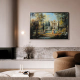 Classic 034 Canvas Art 18" x 24" / 45 x 60 cm / Black