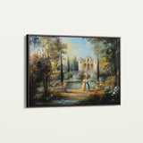 Classic 034 Canvas Art 18" x 24" / 45 x 60 cm / Black