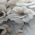 Floral 034 Canvas Art 18" x 24" / 45 x 60 cm / Black