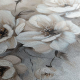 Floral 034 Canvas Art 18" x 24" / 45 x 60 cm / Black