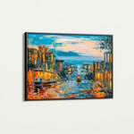 Landscape 034 Canvas Art 60 x 40 cm / Black