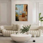 Orientalist 034 Canvas Art 18" x 24" / 45 x 60 cm / Black