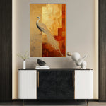 Animals 035 Canvas Art 18" x 24" / 45 x 60 cm / Black