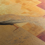 Animals 035 Canvas Art 18" x 24" / 45 x 60 cm / Black