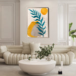 Boho 035 Canvas Art 18" x 24" / 45 x 60 cm / Black