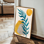 Boho 035 Canvas Art 18" x 24" / 45 x 60 cm / Black