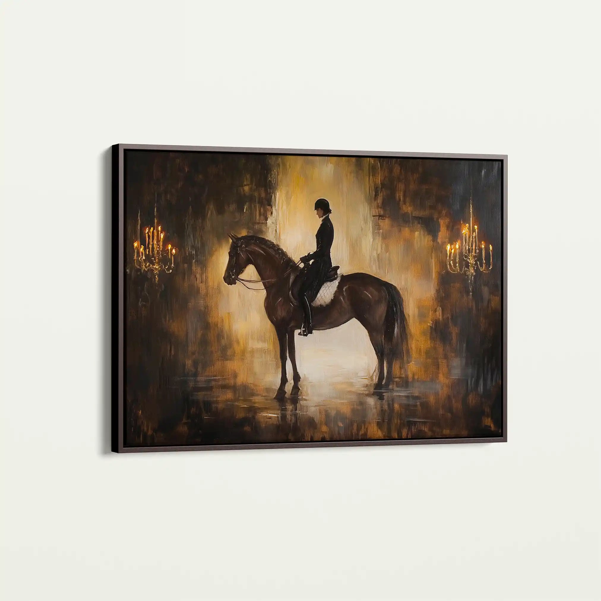 Classic 035 Canvas Art 18" x 24" / 45 x 60 cm / Black
