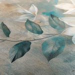 Floral 035 Canvas Art 60 x 40 cm / Black