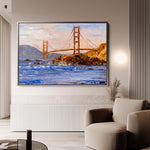 Landscape 035 Canvas Art 18" x 24" / 45 x 60 cm / Black