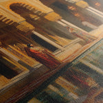 Orientalist 035 Canvas Art 18" x 24" / 45 x 60 cm / Black
